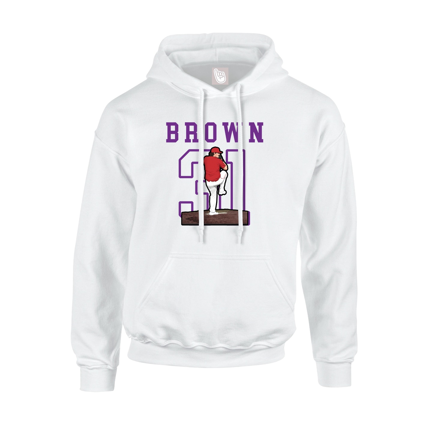 Youth Hoodie — Shirsey in White