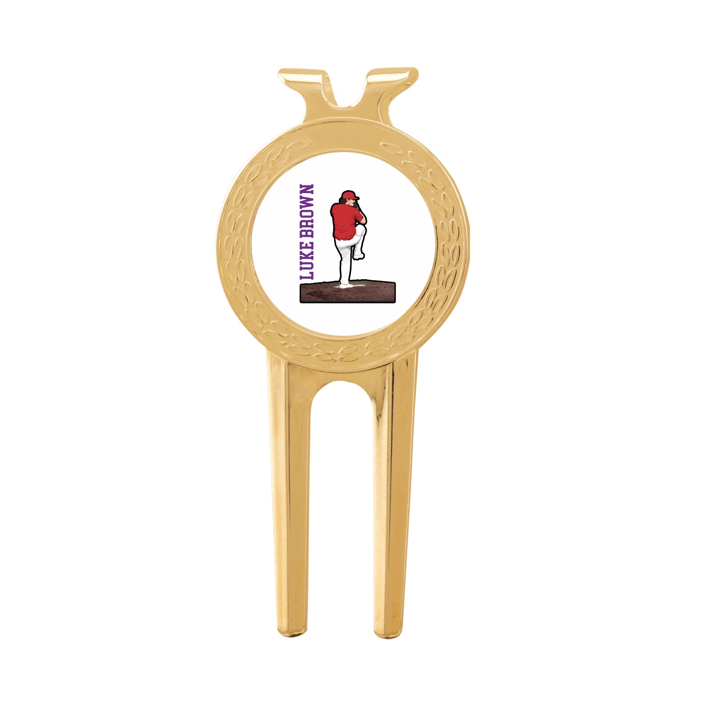 Divot Tool with Ball Marker — Name Vertical in Classic
