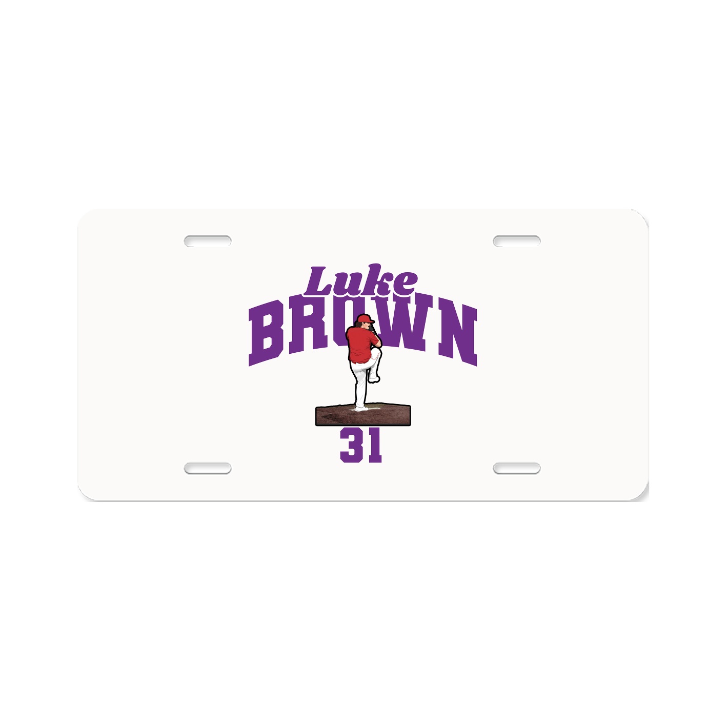 License Plate — Signature Arch in Classic