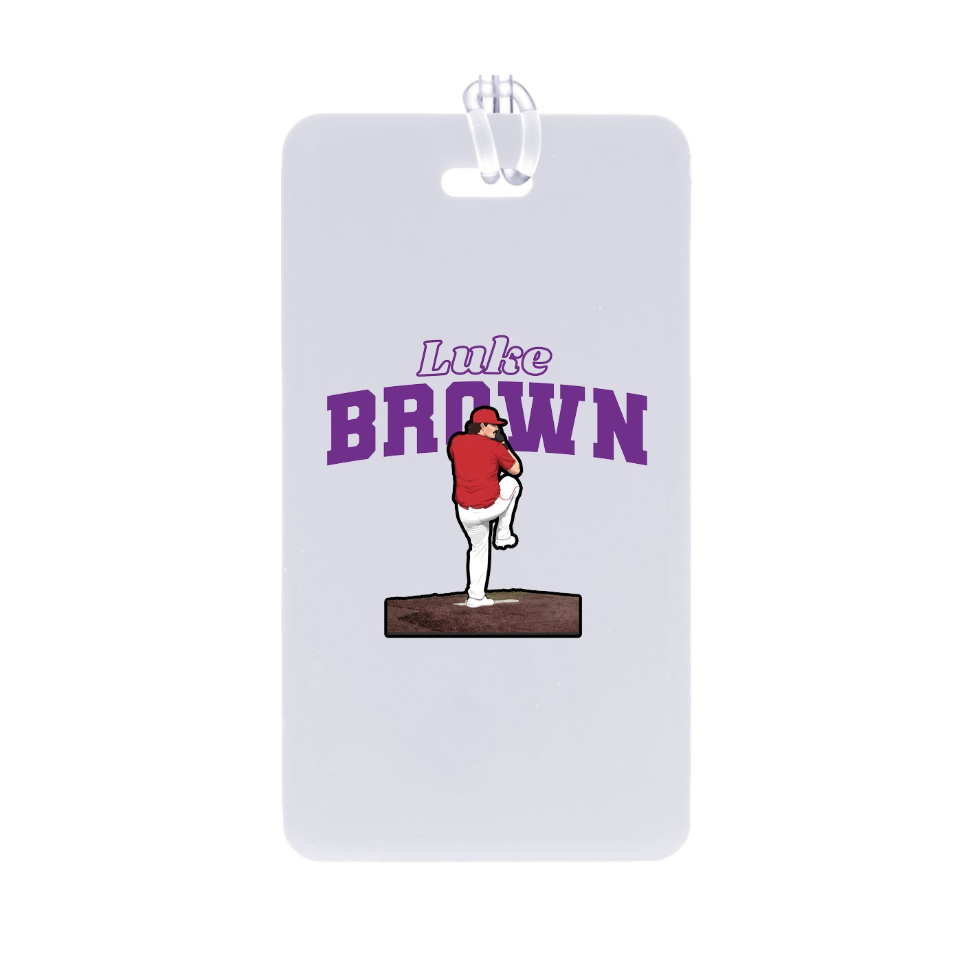 Bag Tag — Name Arch in Classic