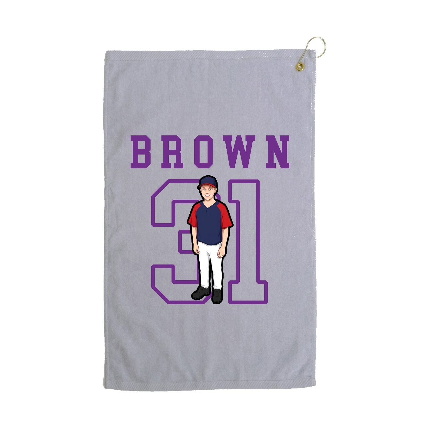 Golf Towel — Shirsey in Grey