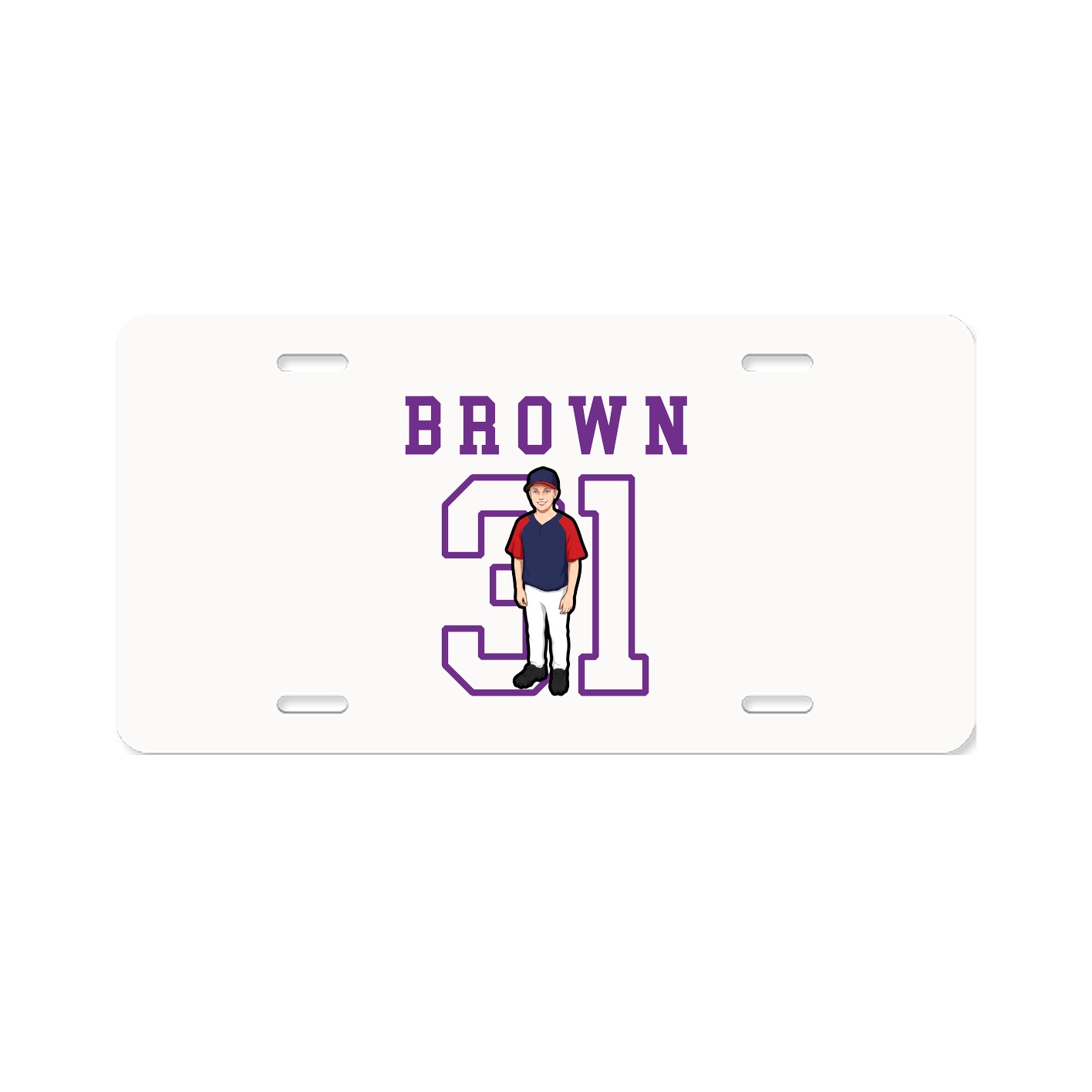 License Plate — Shirsey in Classic
