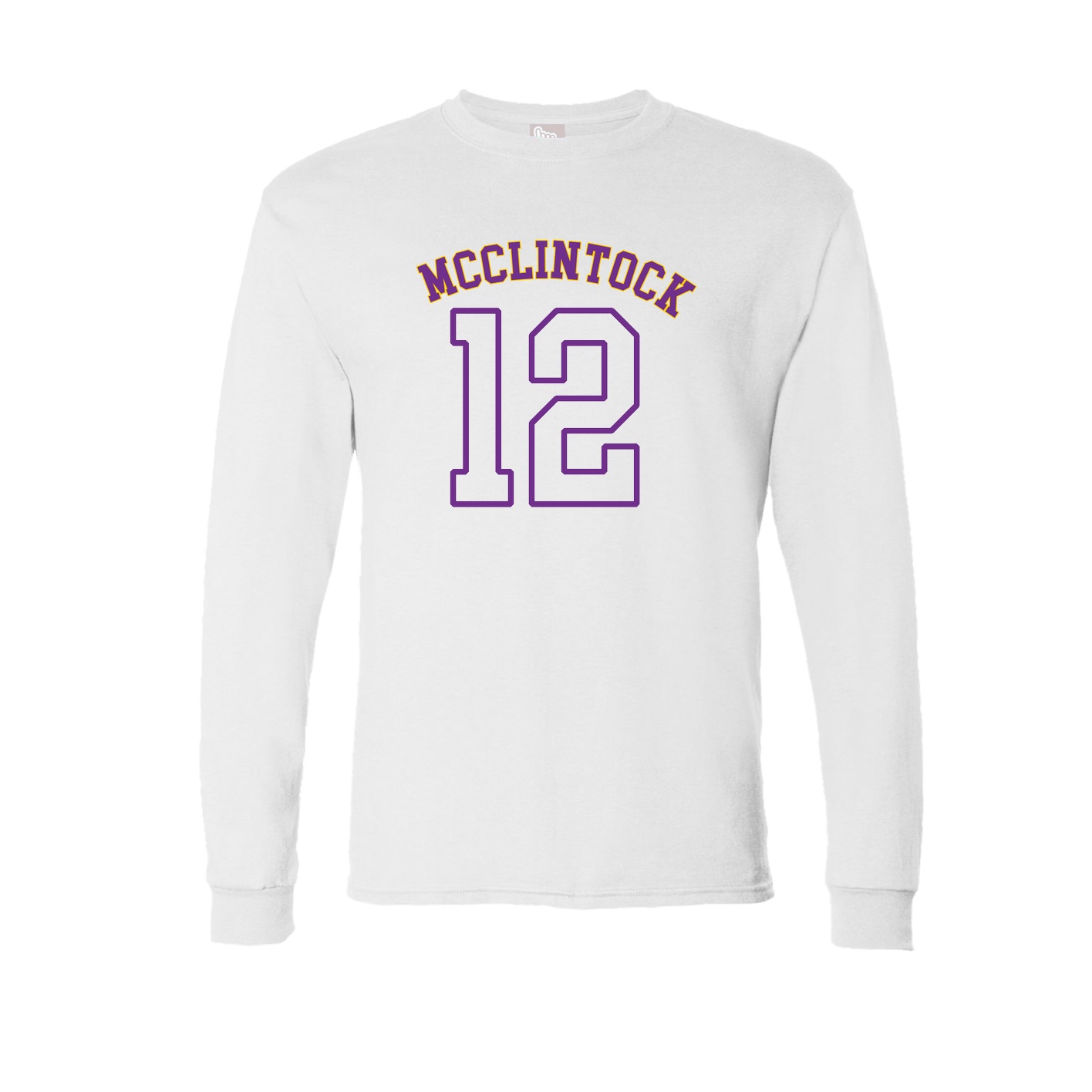 Long Sleeve Tee — Shirsey Arch in White