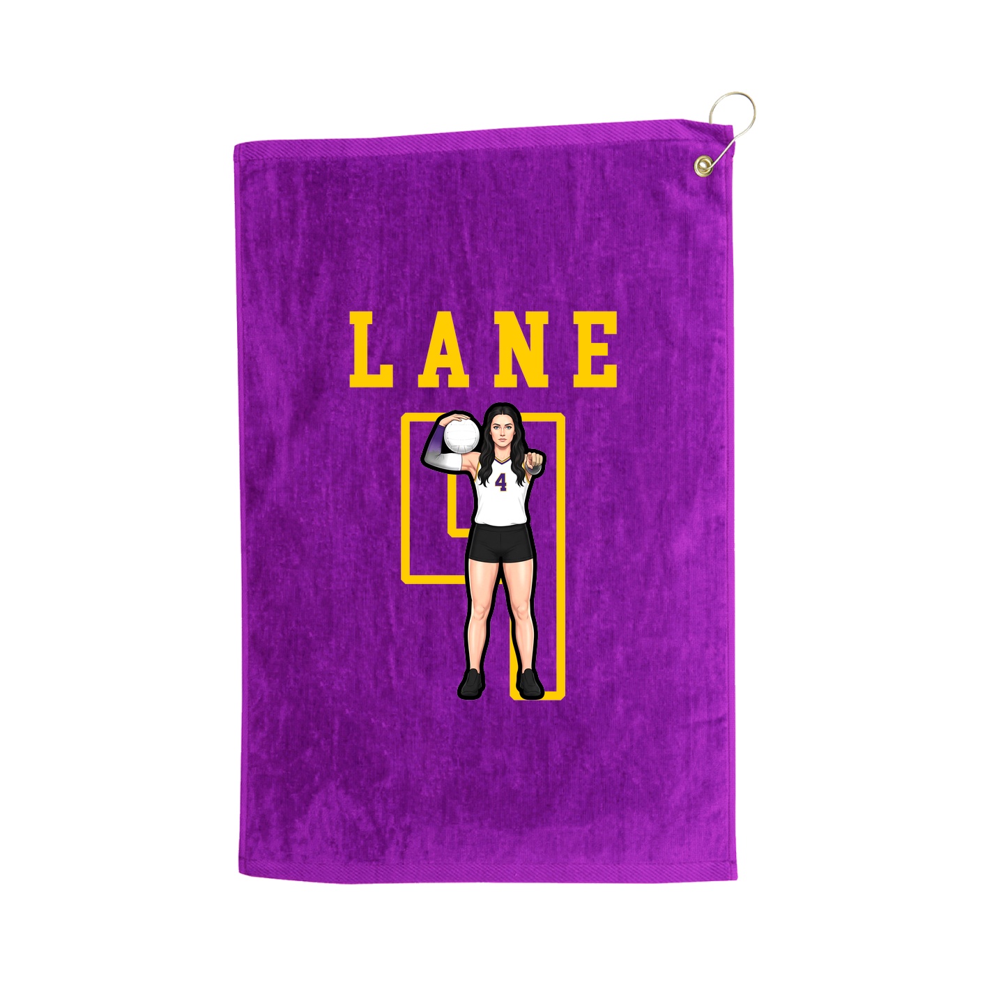 Golf Towel — Shirsey in Purple