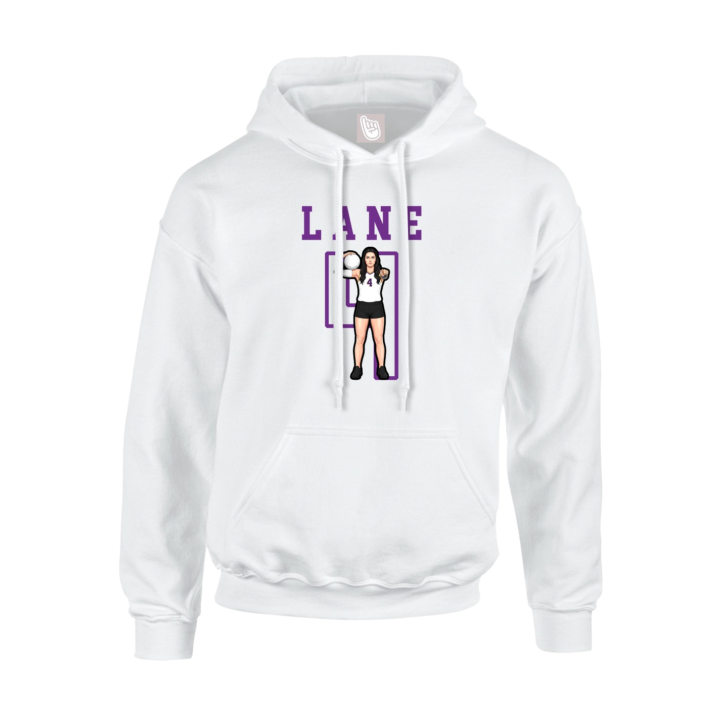 Youth Hoodie — Shirsey in White