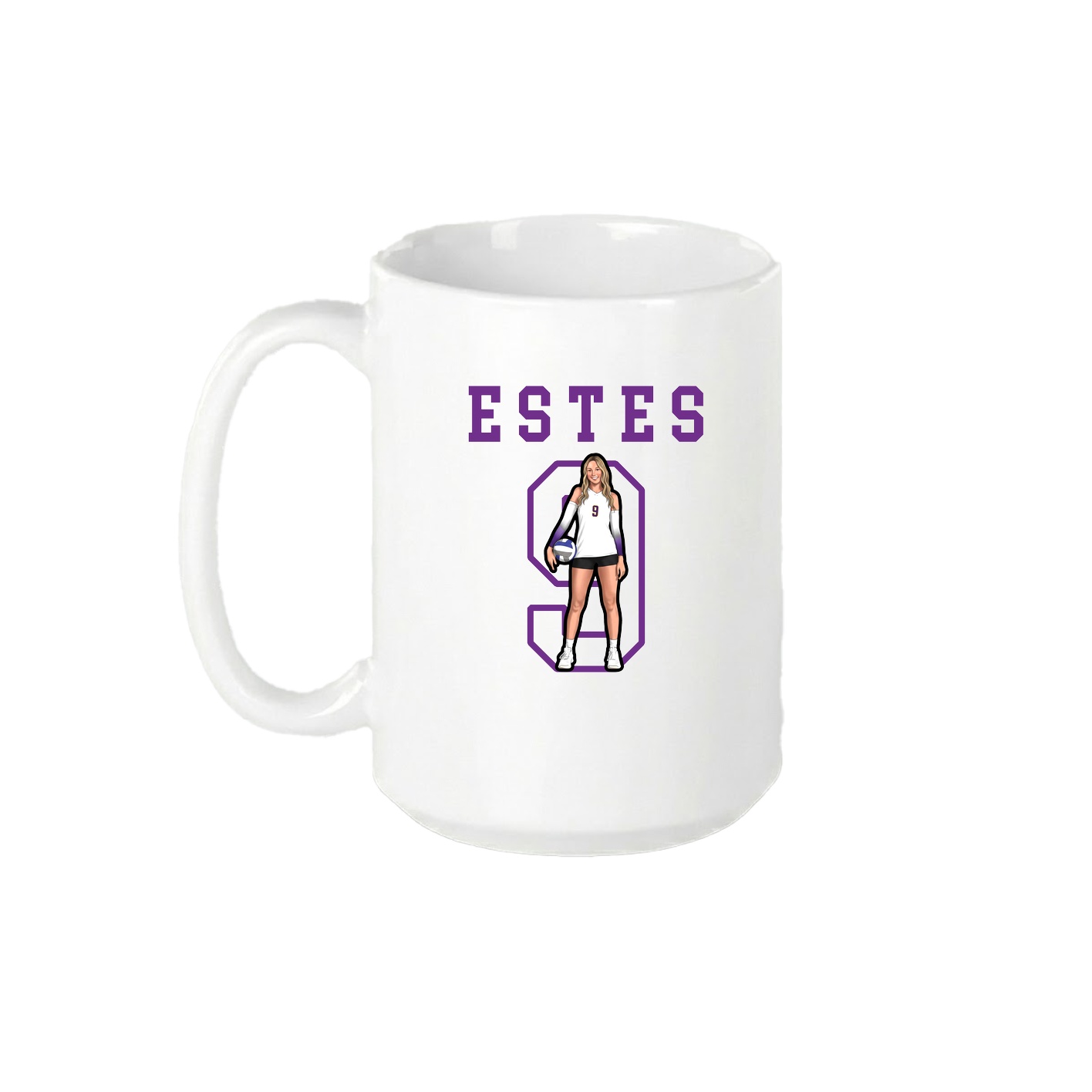 15oz Coffee Mug — Shirsey in White