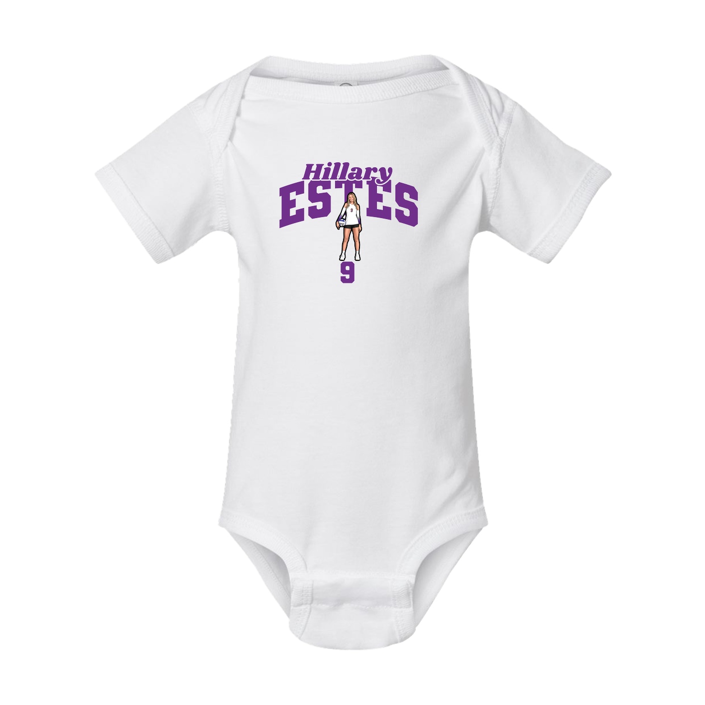 Baby Onesie — Signature Arch in White