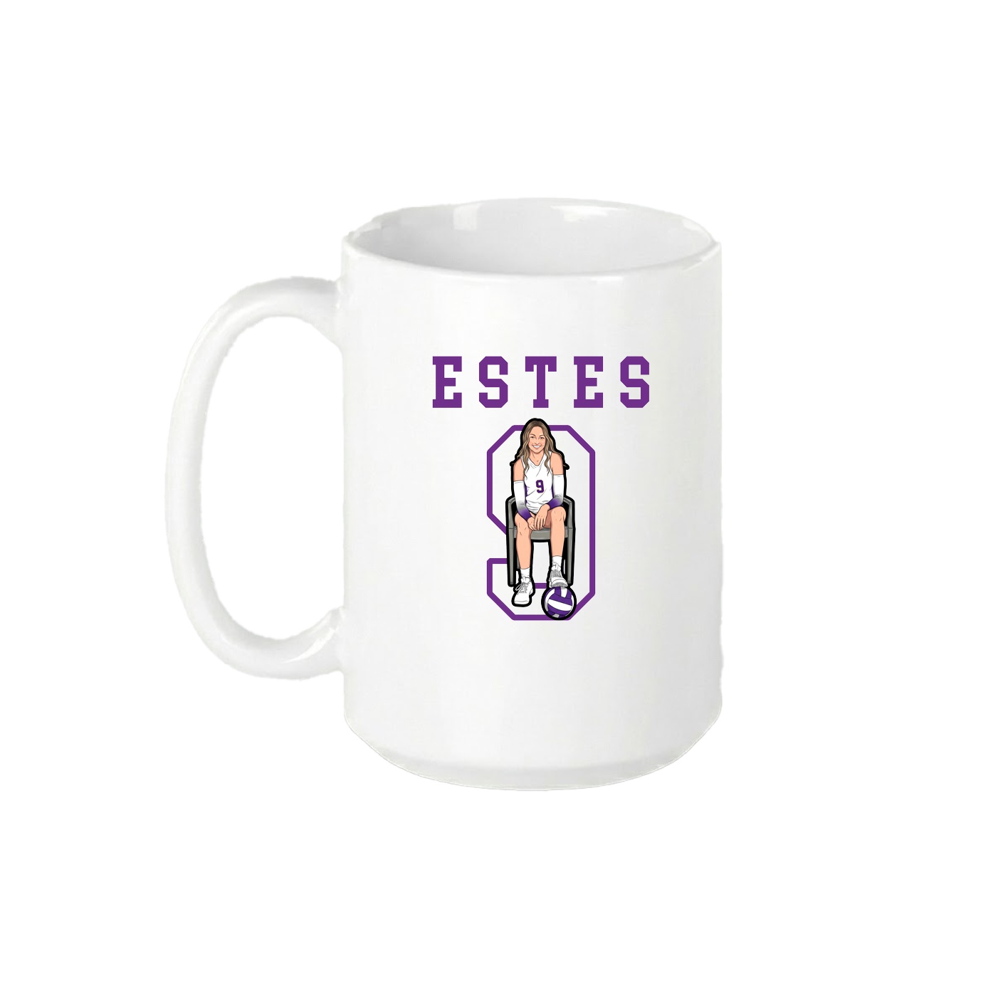 15oz Coffee Mug — Shirsey in White