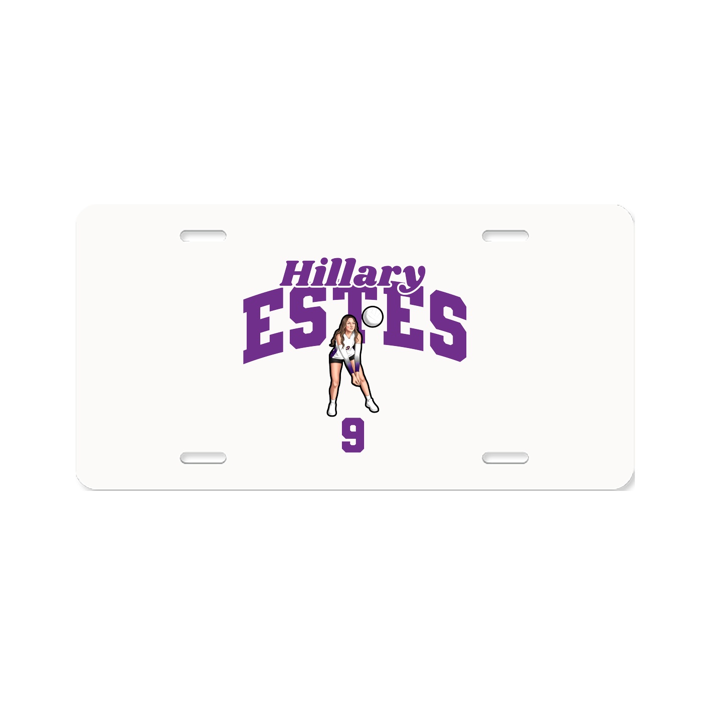 License Plate — Signature Arch in Classic