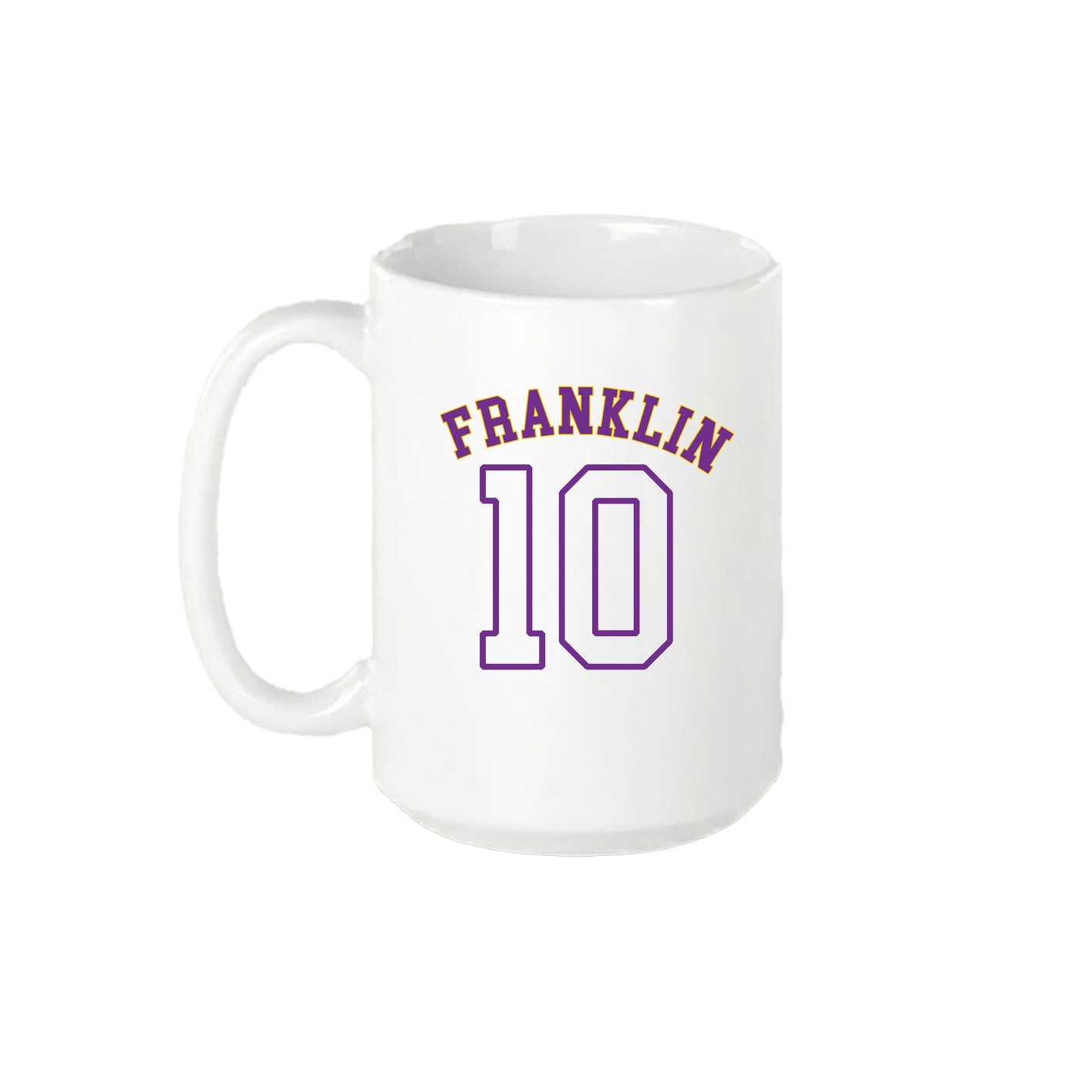 15oz Coffee Mug — Shirsey Arch in White