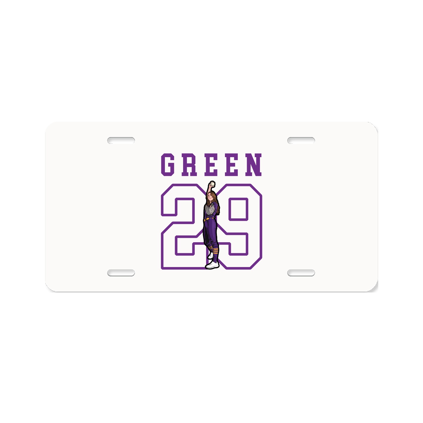 License Plate — Shirsey in Classic