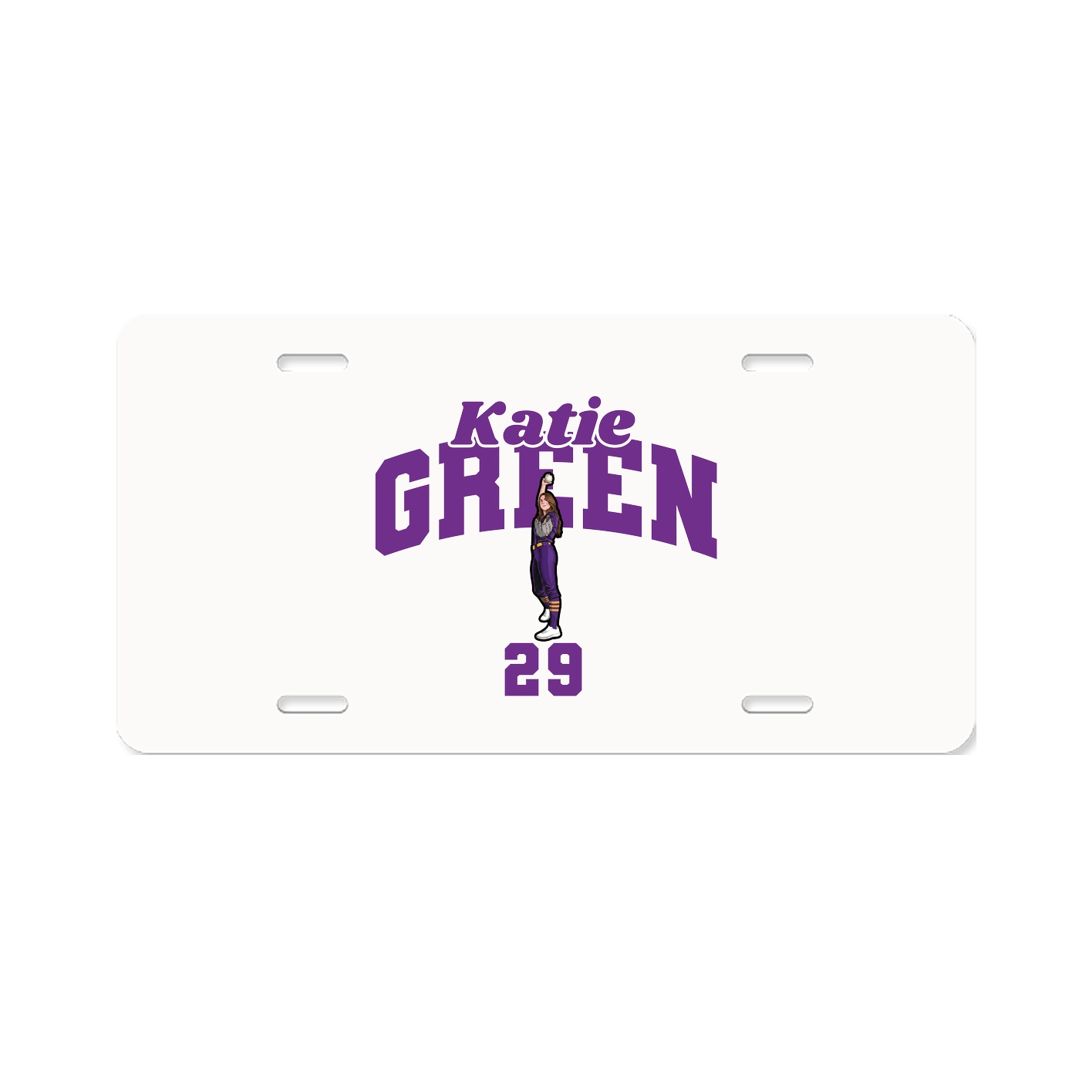 License Plate — Signature Arch in Classic