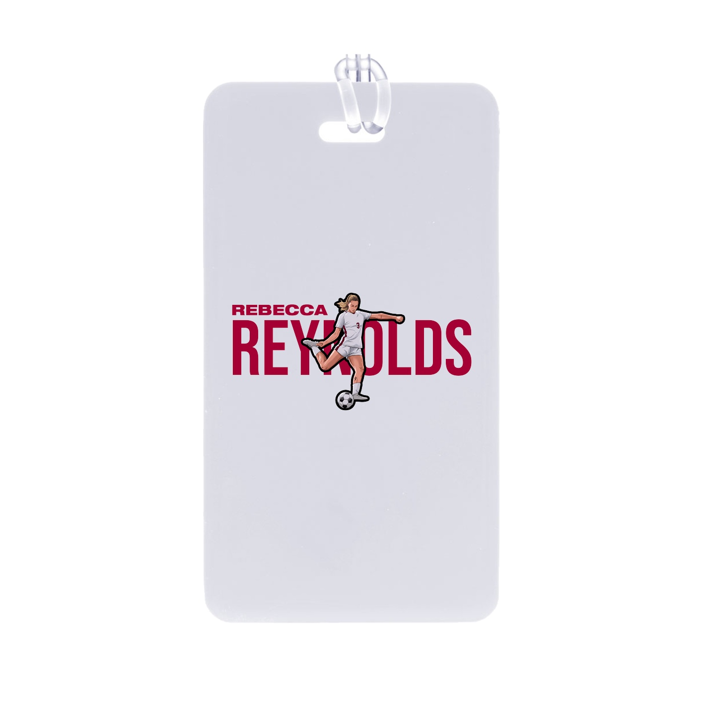 Bag Tag — Player Name in Classic