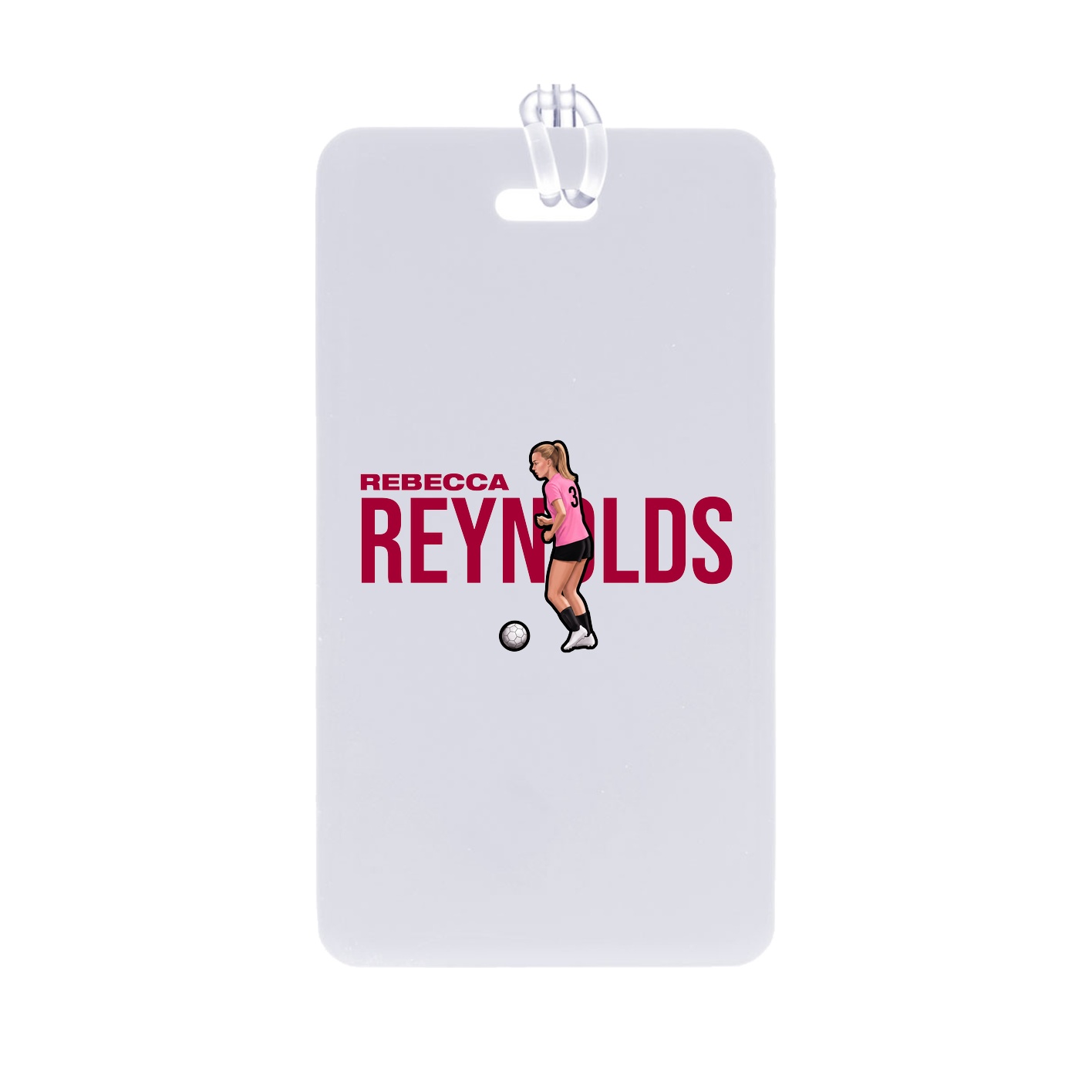 Bag Tag — Player Name in Classic