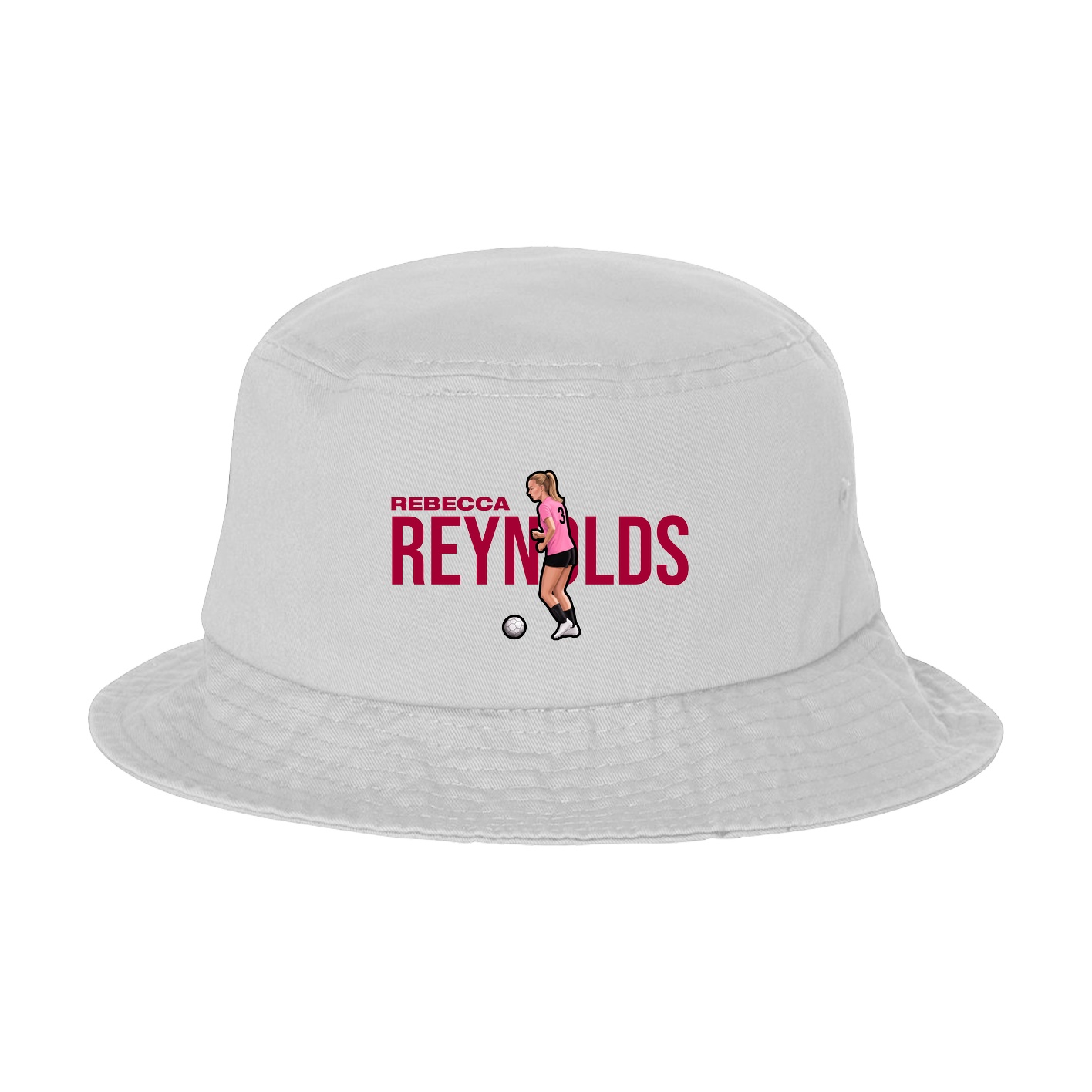 Bucket Cap — Player Name in White