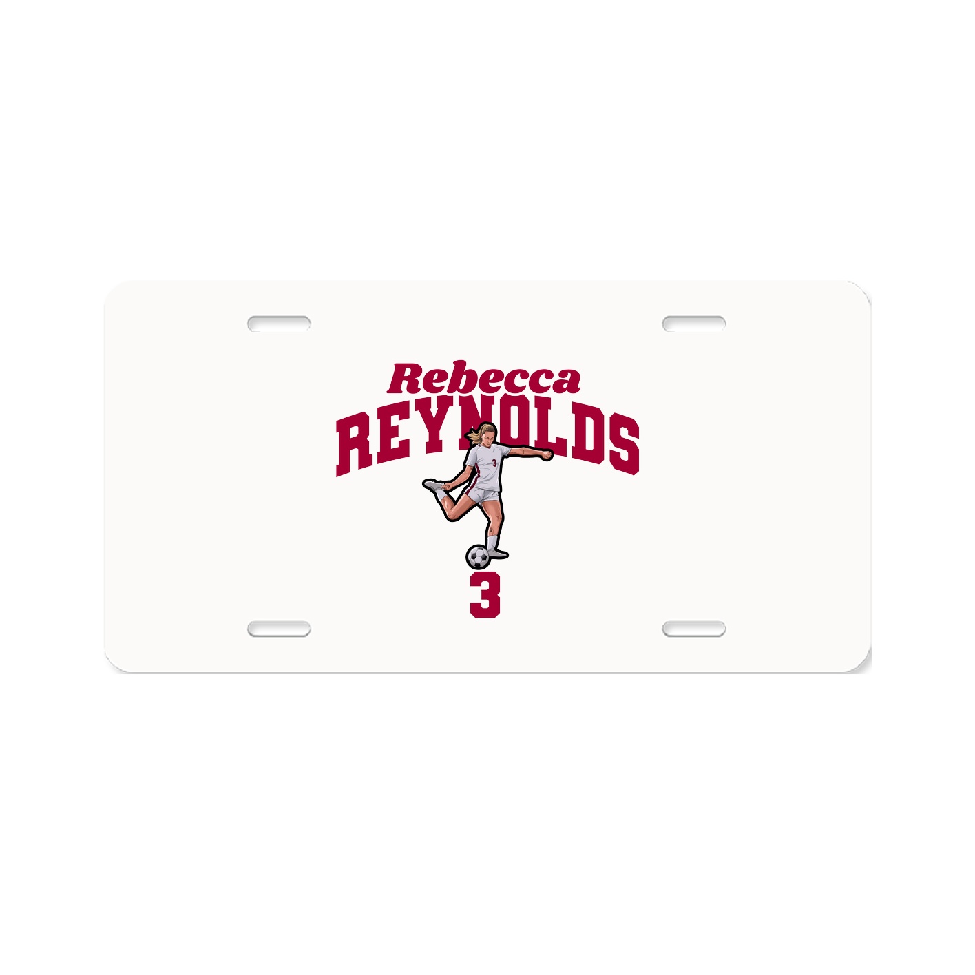 License Plate — Signature Arch in Classic
