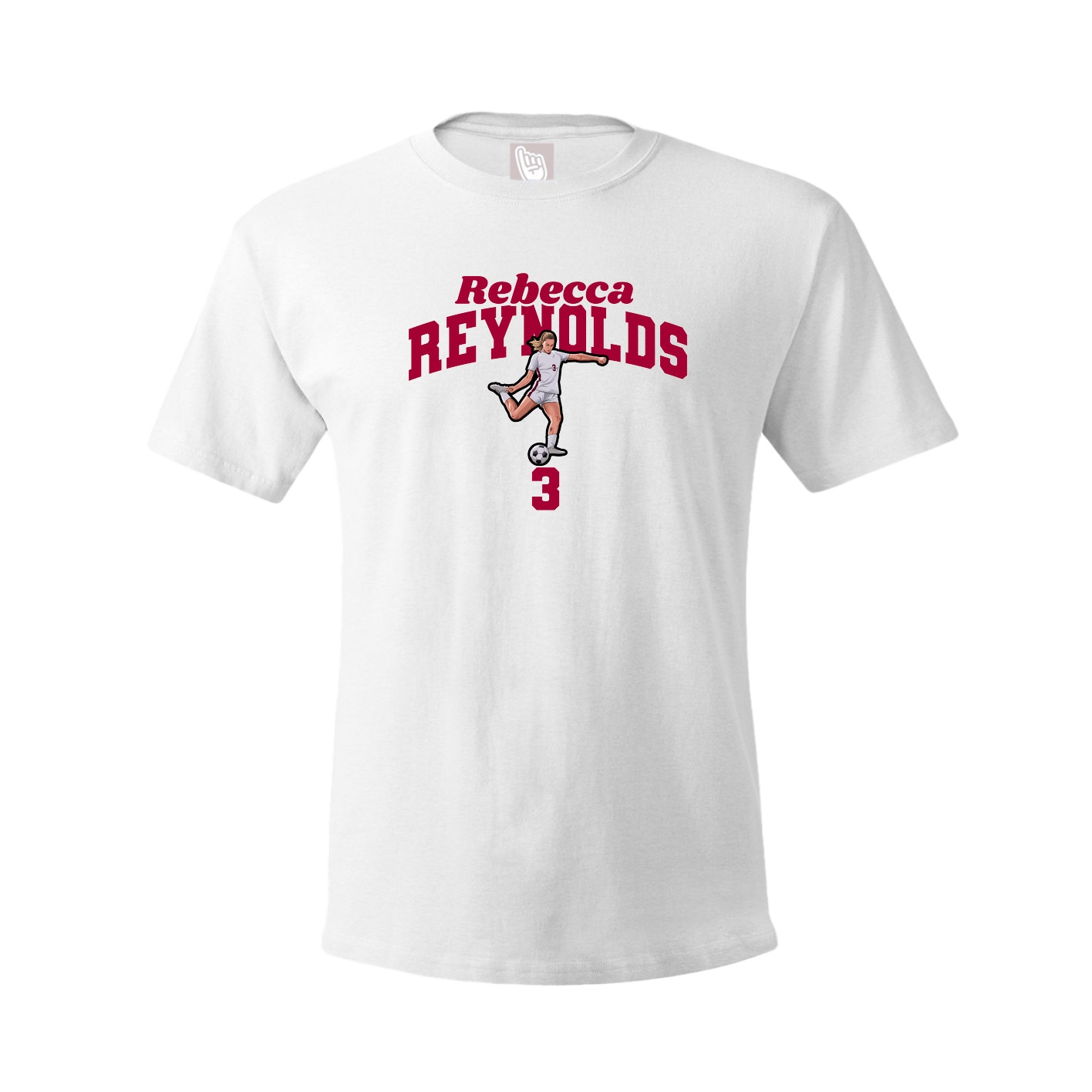 Tee — Signature Arch in White