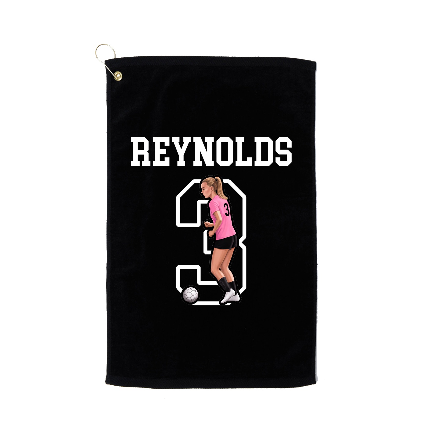 Golf Towel — Shirsey in Black