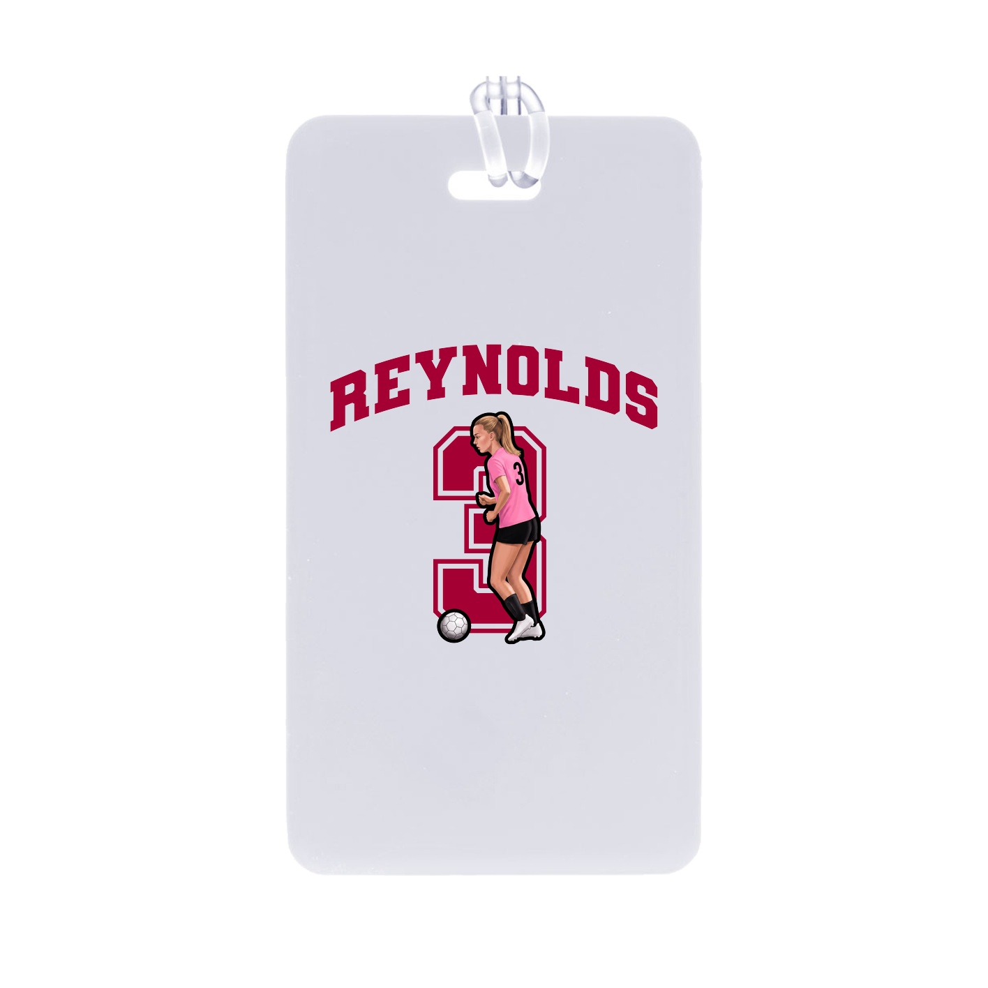 Bag Tag — Number in Classic