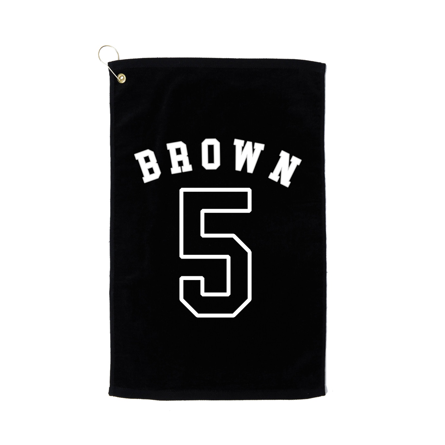Golf Towel — Shirsey Arch in Black