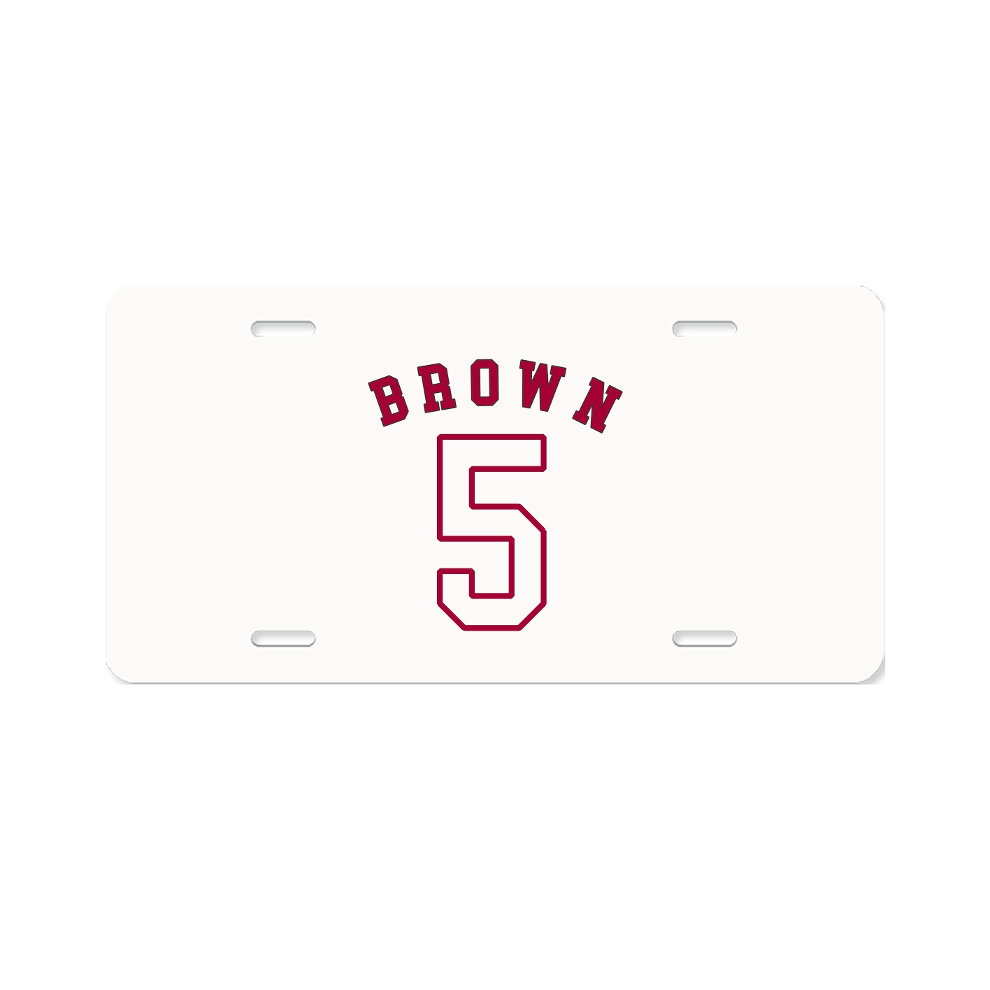 License Plate — Shirsey Arch in Classic