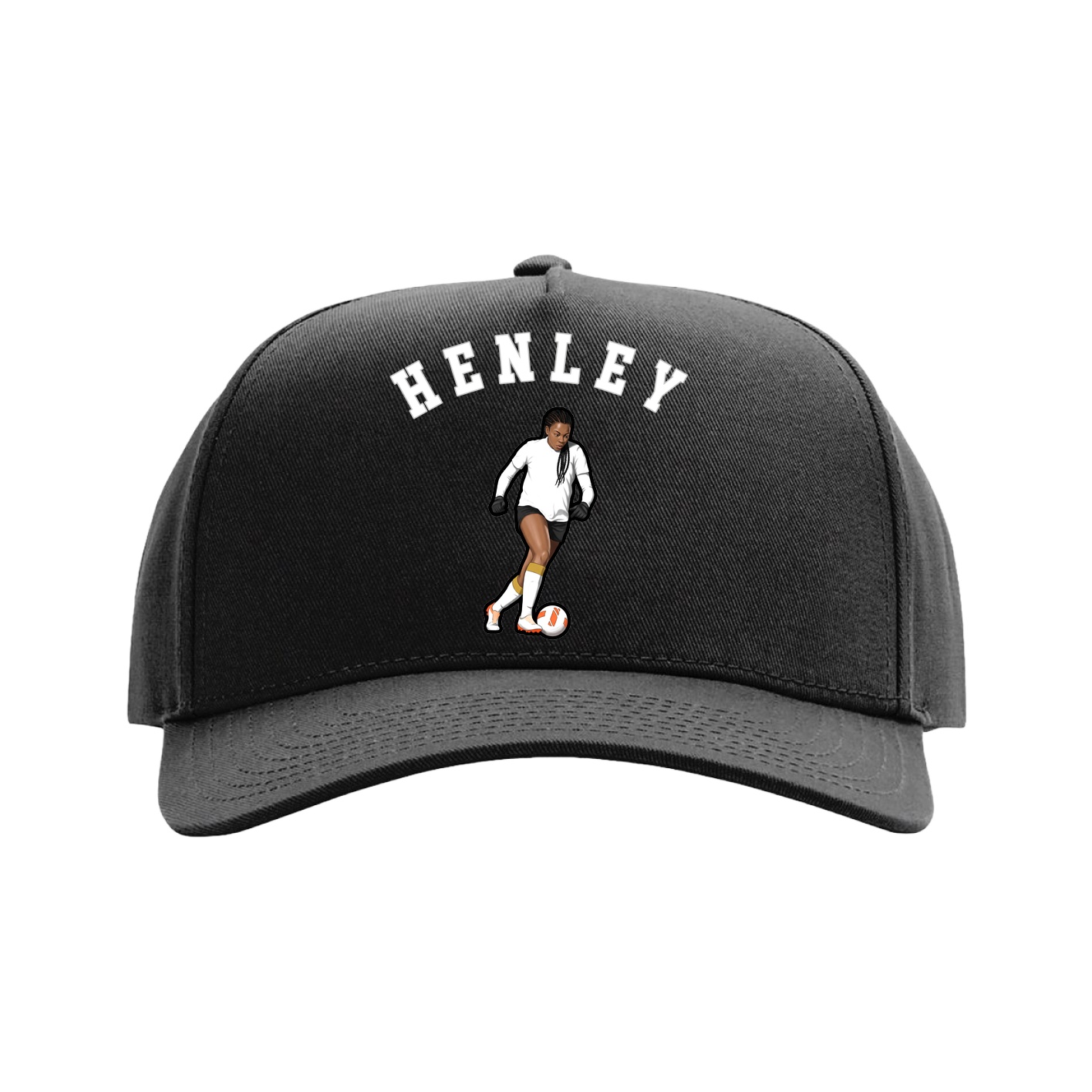 Full Fabric Five-Panel Champ Cap