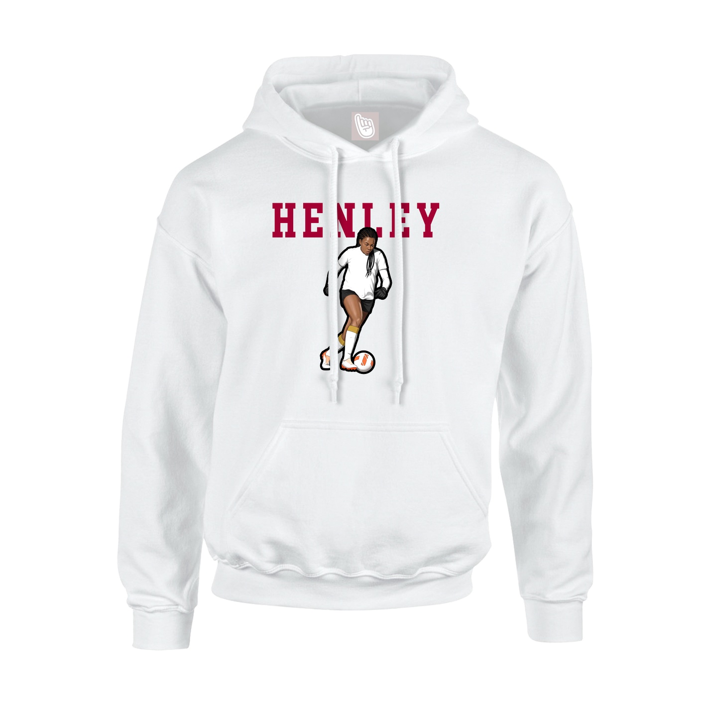 Youth Hoodie — Shirsey in White