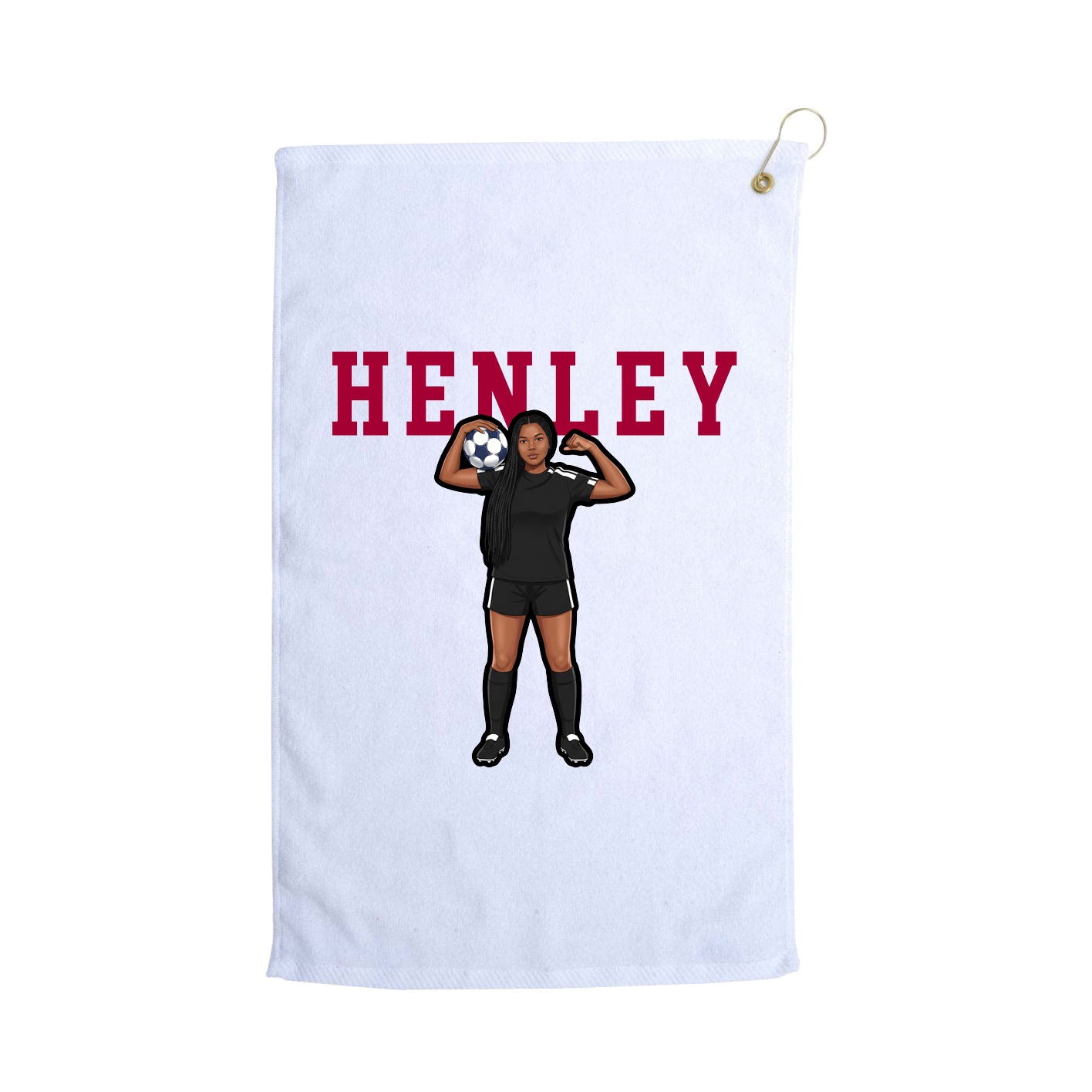 Golf Towel — Shirsey in White