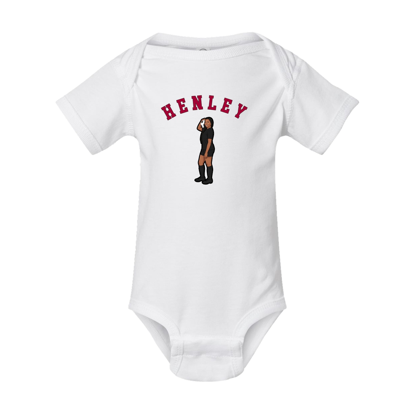 Baby Onesie — Shirsey Arch in White