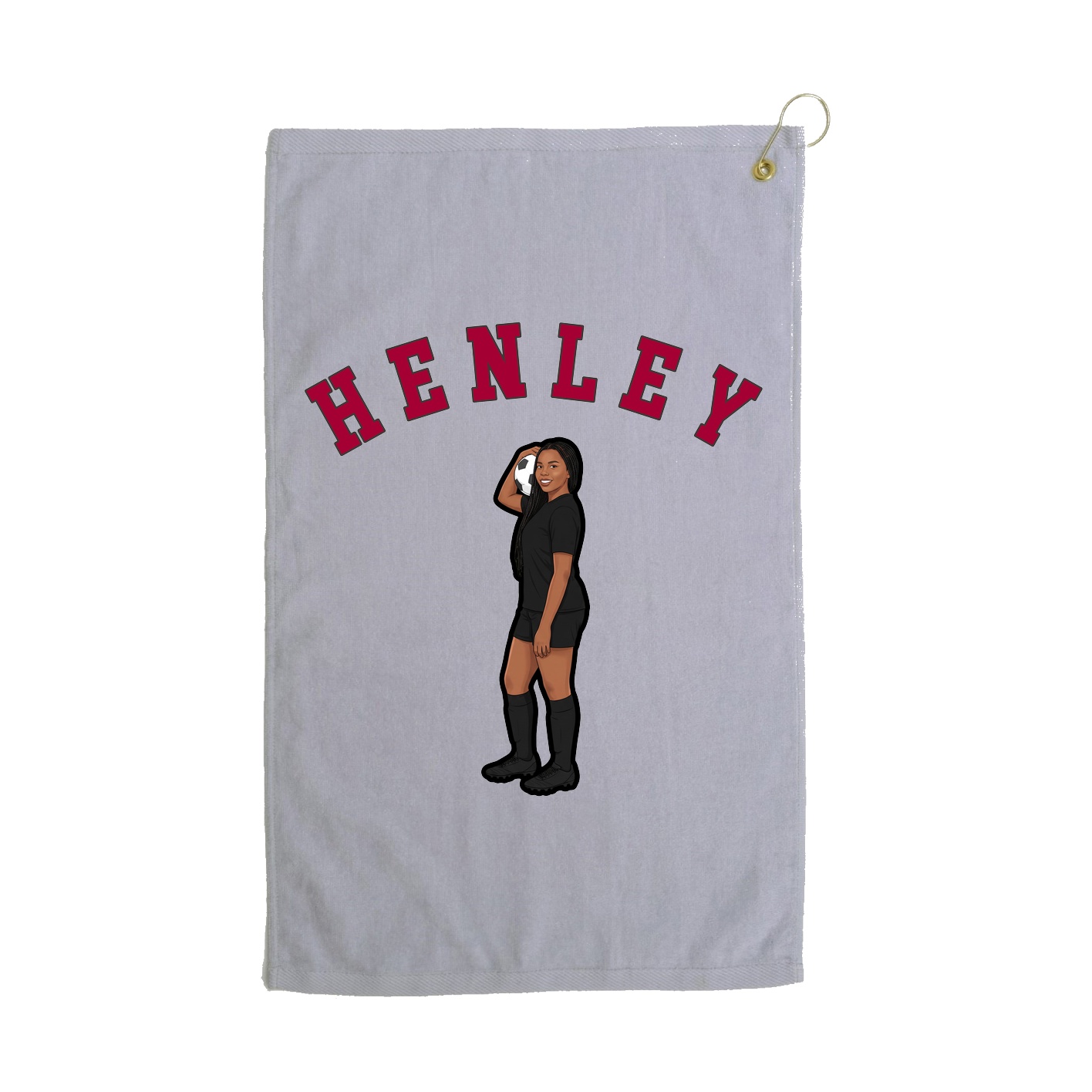 Golf Towel — Shirsey Arch in Grey