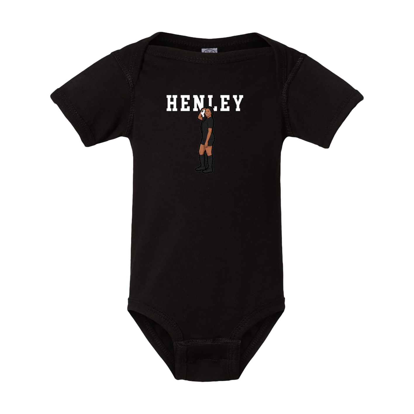 Baby Onesie — Shirsey in Black