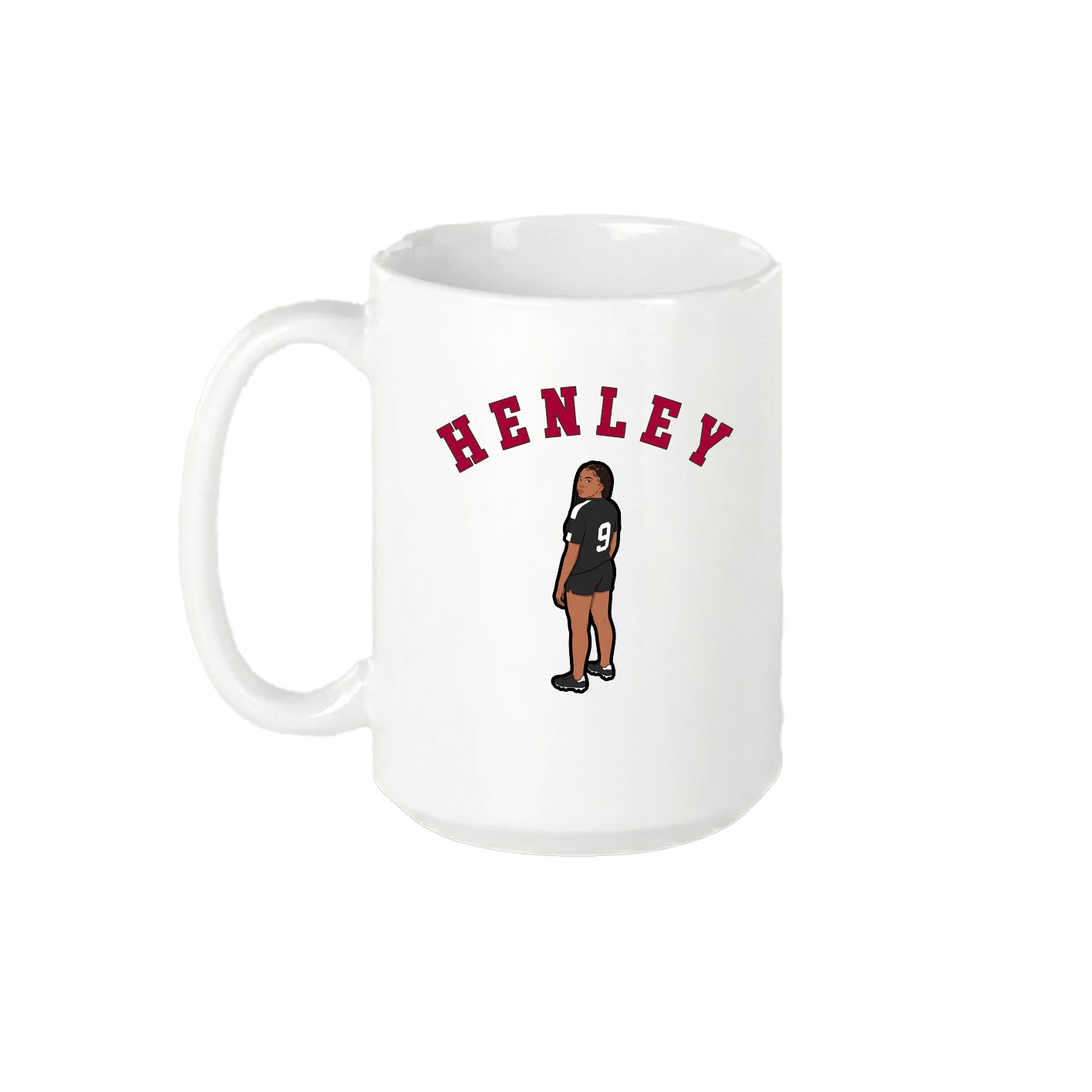 15oz Coffee Mug — Shirsey Arch in White