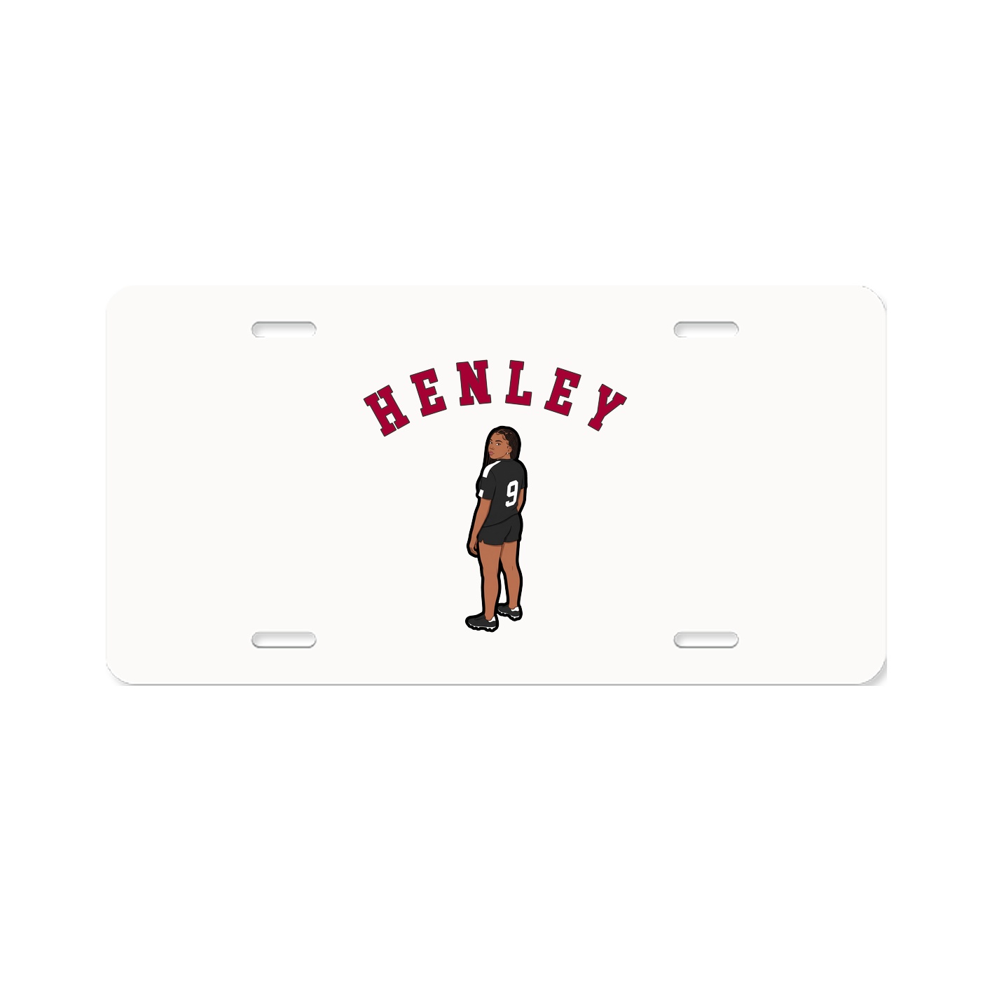 License Plate — Shirsey Arch in Classic