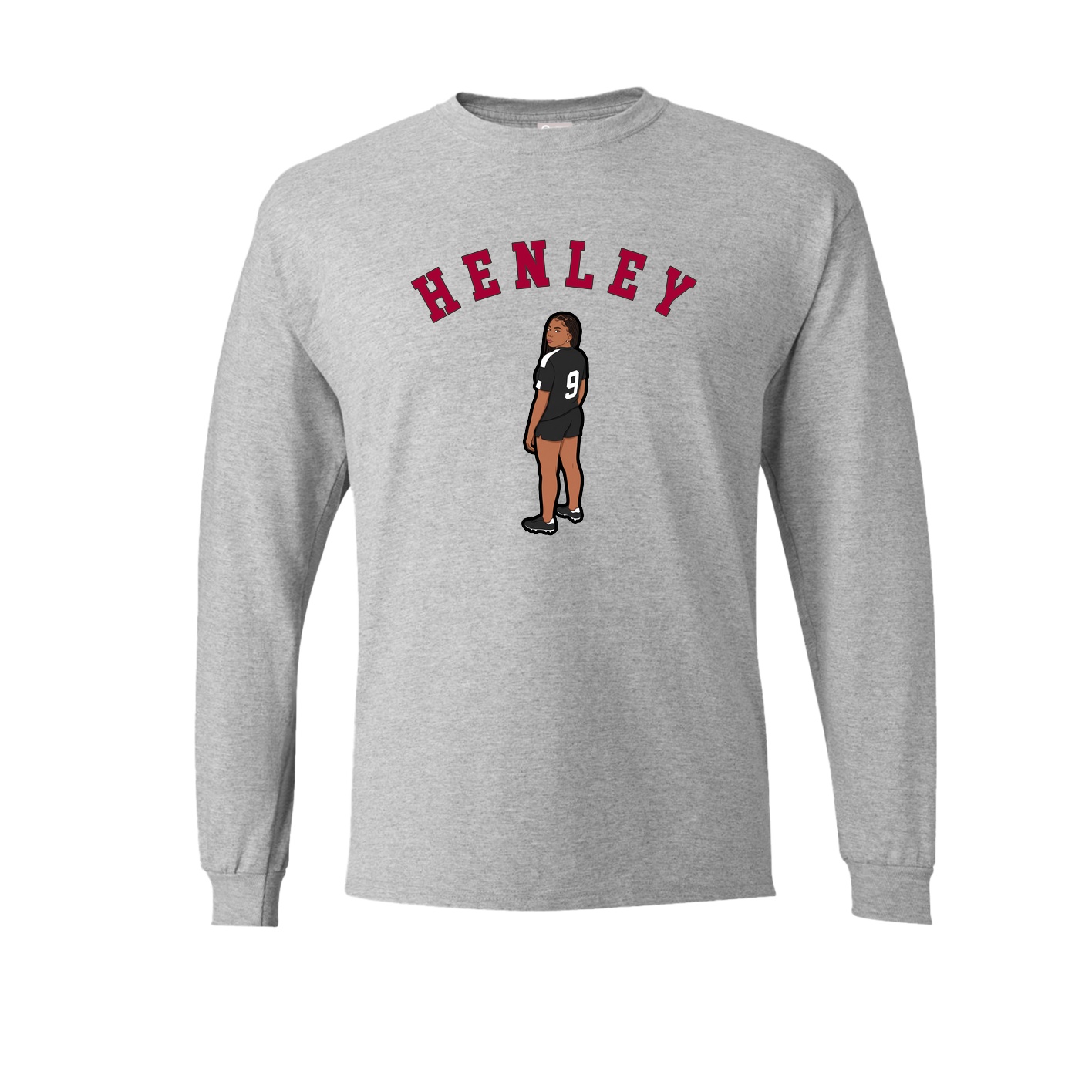 Long Sleeve Tee — Shirsey Arch in Grey
