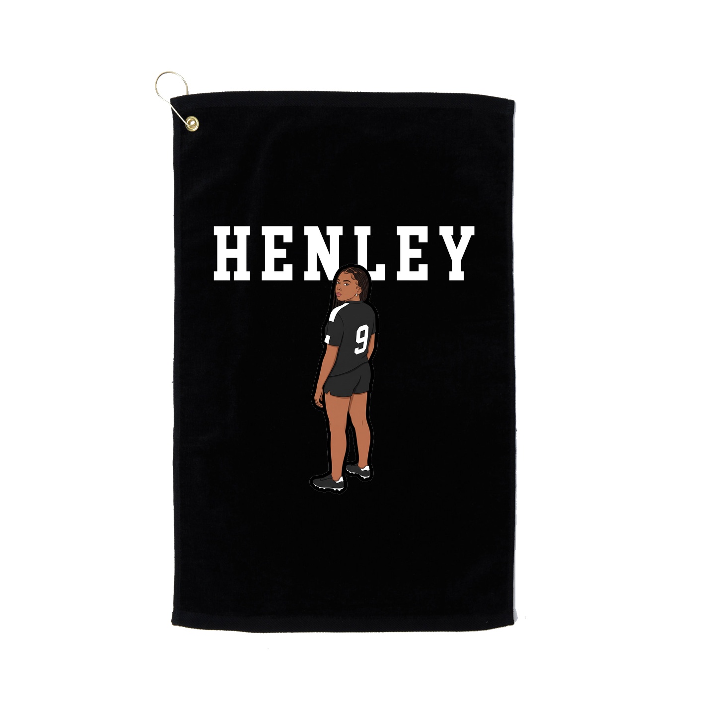 Golf Towel — Shirsey in Black