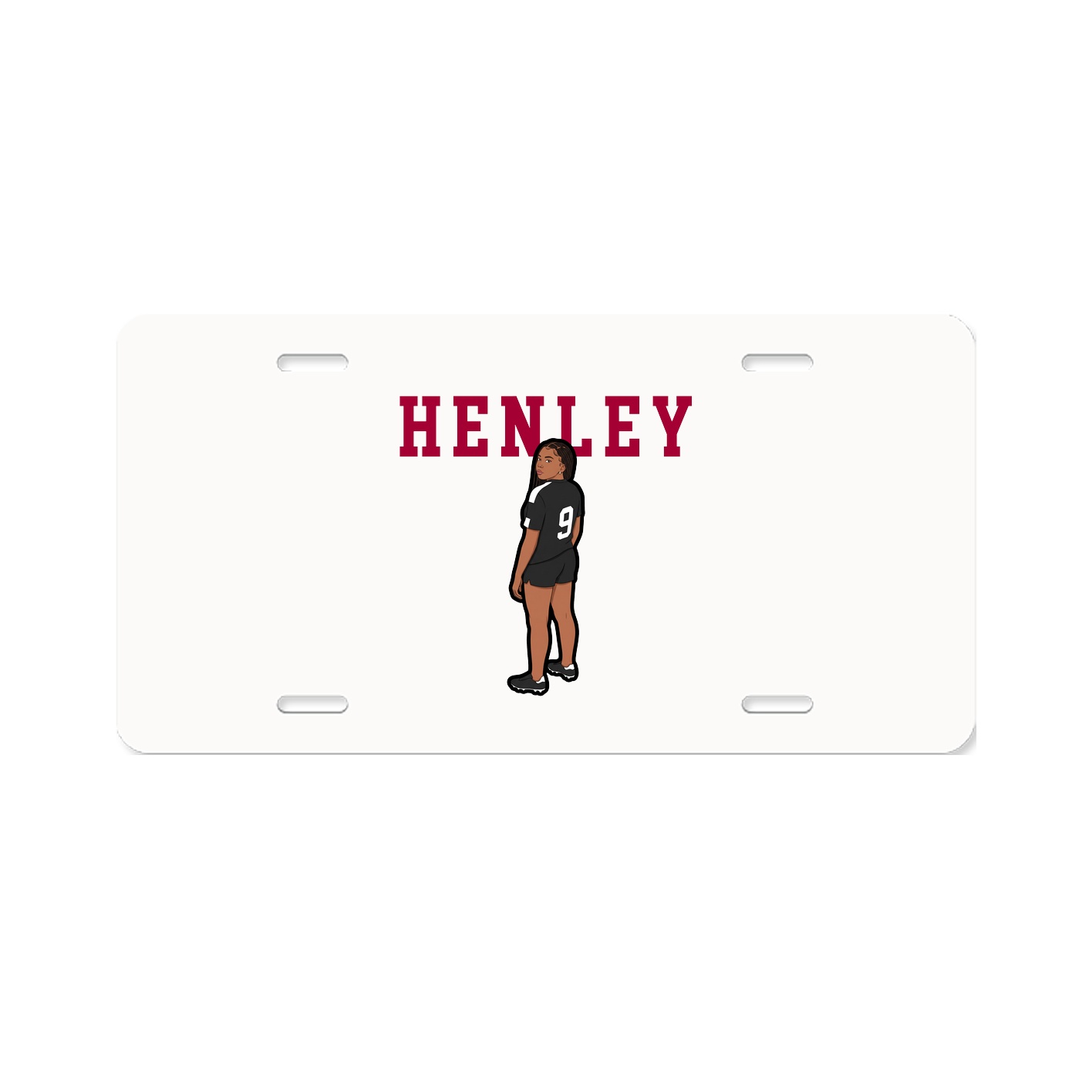 License Plate — Shirsey in Classic