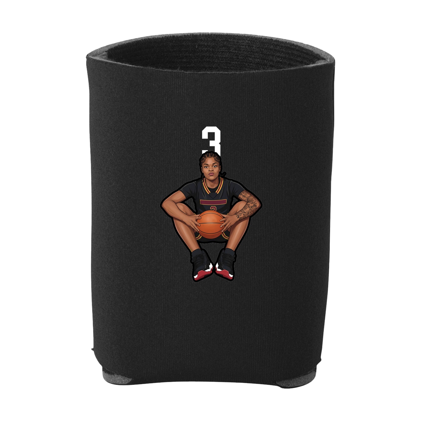 Can Holder — Number Top in Black