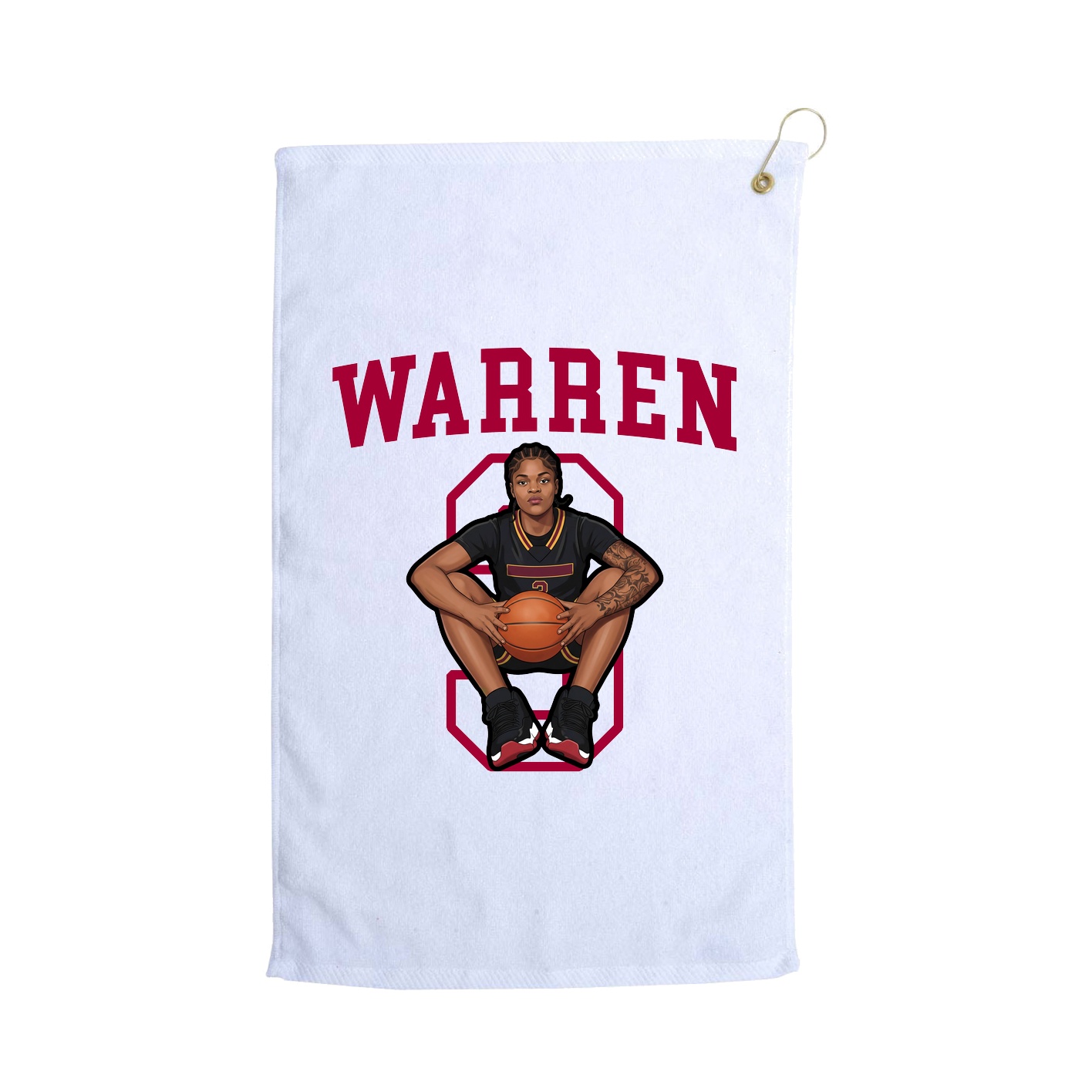 Golf Towel — Shirsey in White