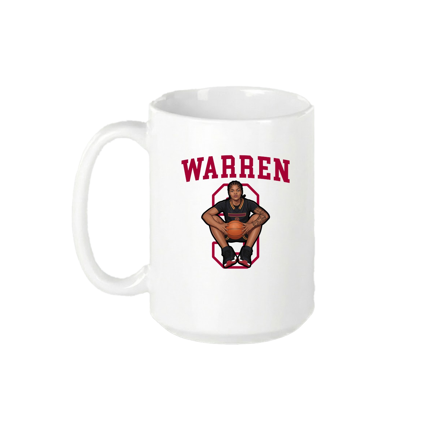 15oz Coffee Mug — Shirsey in White