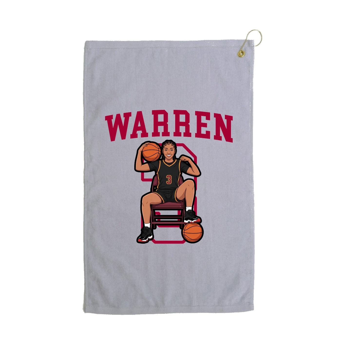 Golf Towel — Shirsey in Grey