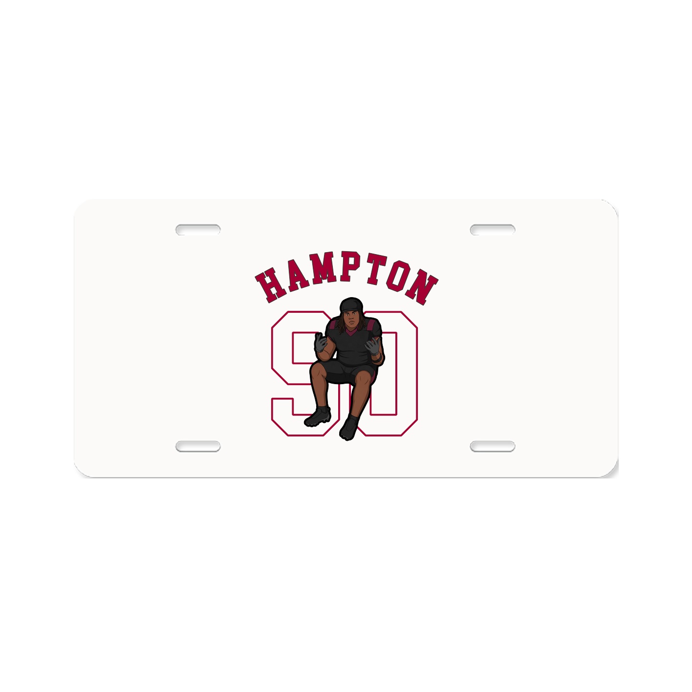 Aluminum License Plate