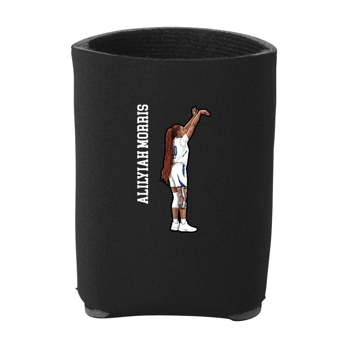 Can Holder — Name Vertical in Black