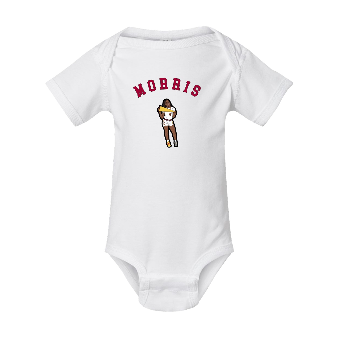 Baby Onesie — Shirsey Arch in White