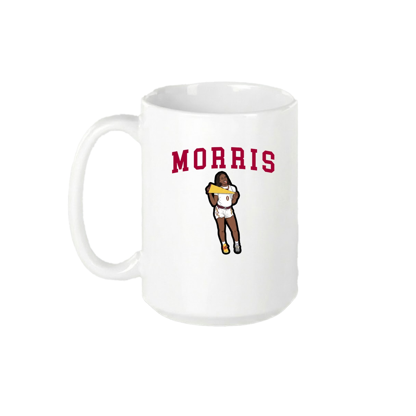 15oz Coffee Mug — Shirsey in White