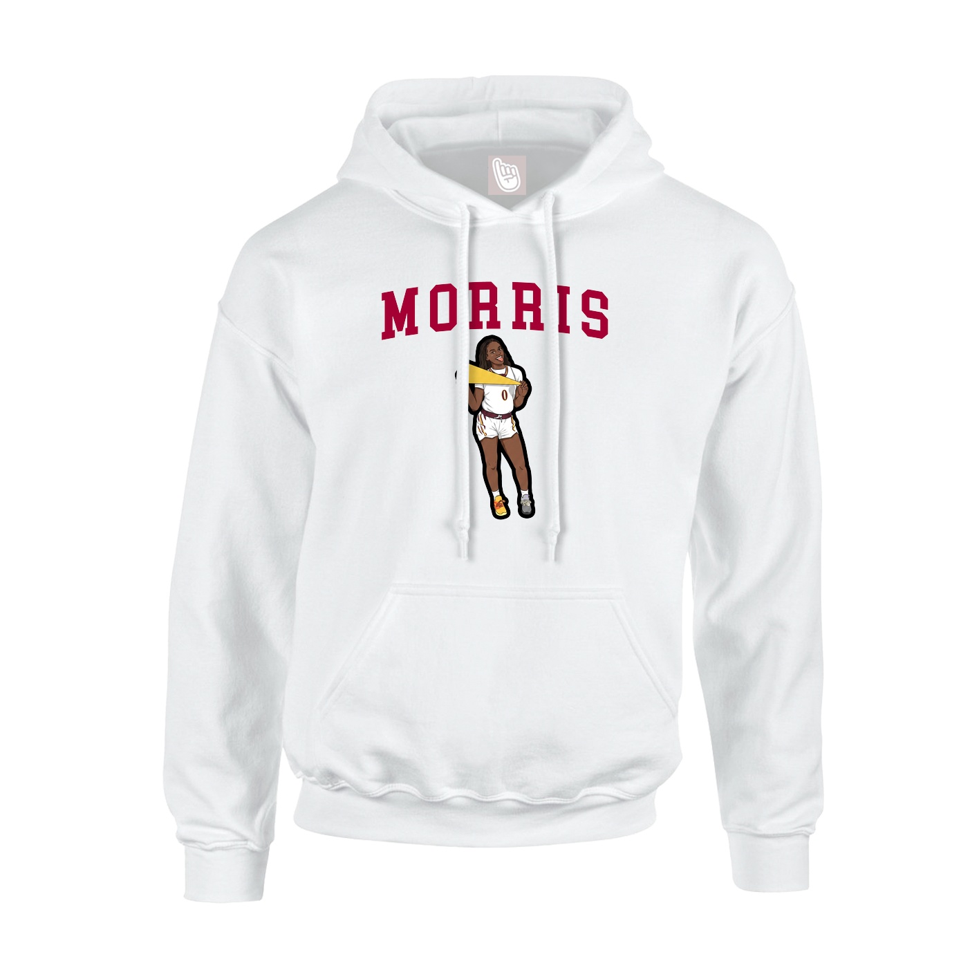 Youth Hoodie — Shirsey in White