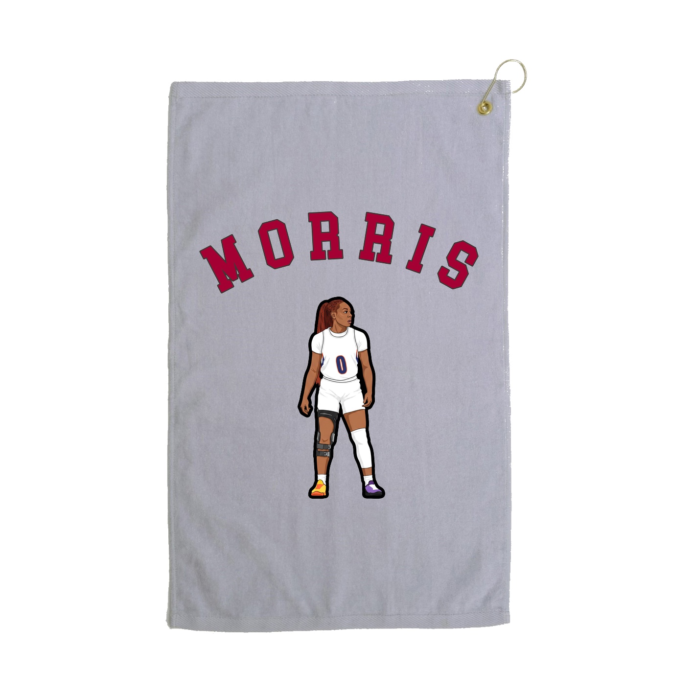 Golf Towel — Shirsey Arch in Grey