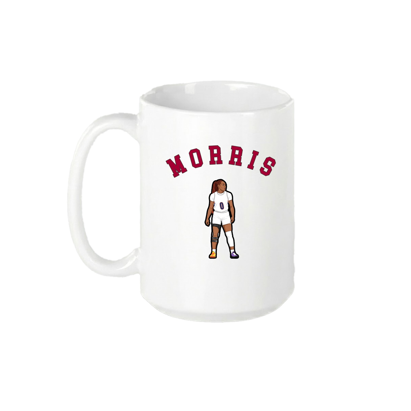 15oz Coffee Mug — Shirsey Arch in White
