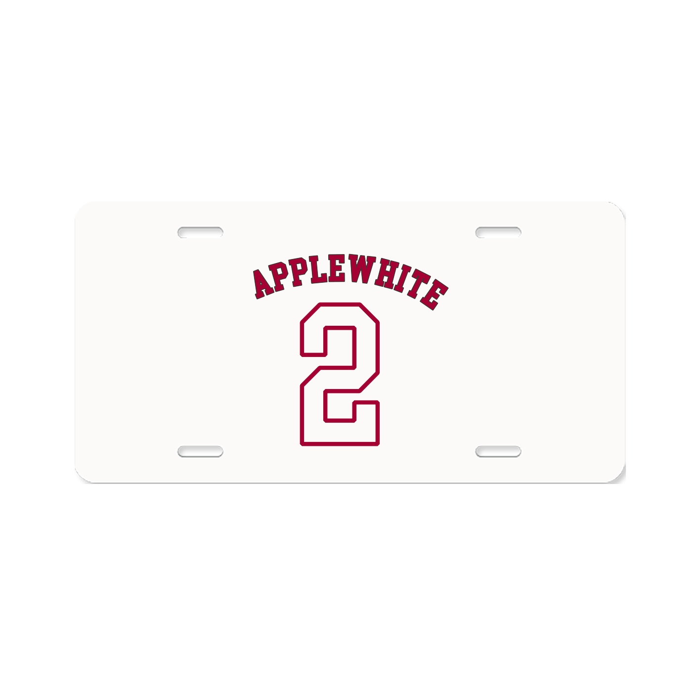 License Plate — Shirsey Arch in Classic