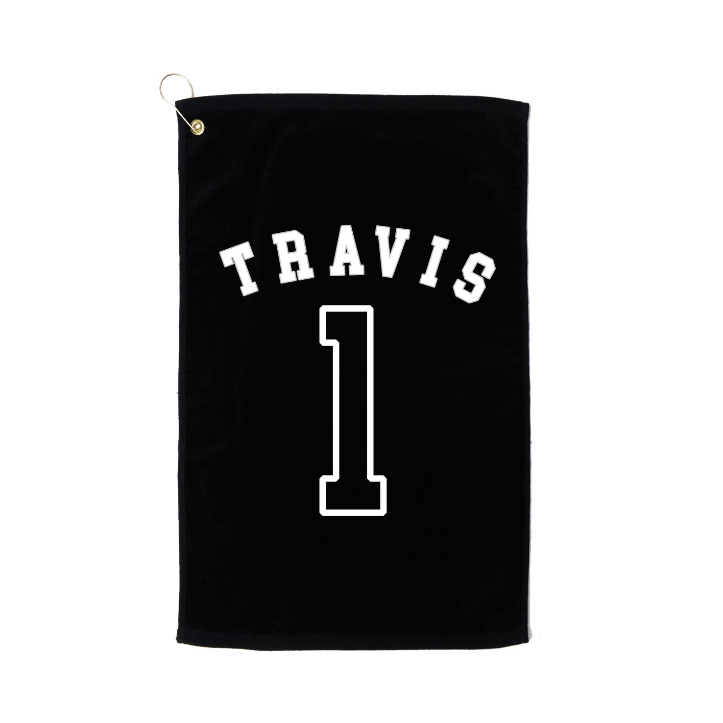 Golf Towel — Shirsey Arch in Black