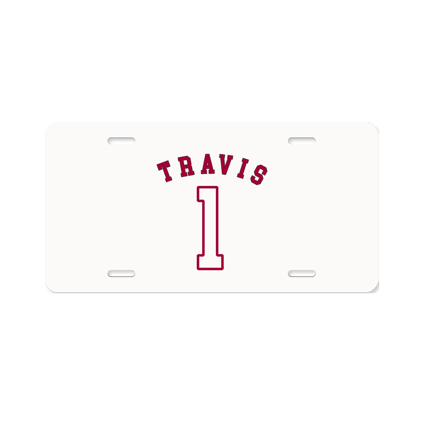 License Plate — Shirsey Arch in Classic